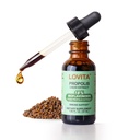 LOVITA Bee Propolis Liquid Extract, 5:1 Resin Drops with 18% Bioflavonoids, Alcohol-Free Antioxidant, Immune Support & Throat Soothing, Gluten-Free, Non-GMO, 1 Fl Oz (30 mL), 30 Day Supply