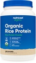 Nutricost Organic Rice Protein Powder (2 LB) - Gluten-Free, Non-GMO (desde Brown Rice)