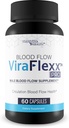 Flujo de sangre Vira Flexx Pro - Nuestros Mejores Suplementos de Circulación de Sangre - Mejores Cuidados de Flujo de Sangre para Hombres - Suplemento de Flujo de Sangre - Píldoras de Circulación de Sangre para mejor Flujo de Sangre