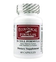 Fórmulas ecológicas B Cell Fórmula, Blanco, 60 Cuenta