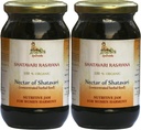 GOPALA AYURVEDA Shatavari Rasayana 250g - Ayurvedic Herbal Jam Hecho con 100% USDA Certified Organic Herbs (Pack of 2)