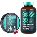 WILD FUEL Essential Amino Acid Suplemento y Keto Candy MCT Oil Keto Gummies Energy, Power y Recovery Bundle