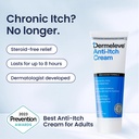 Dermeleve Back Bundle of Steroid Free Anti-Itch Cream Extra Strength 4 oz + Back Applicator (2 items) ¦ Psoriasis, Seborrheic Dermatitis, Viral Rash, Neuropathic (Nerve) Itch, Alergía, Hives