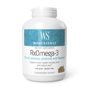 WomenSense by Natural Factors, RxOmega-3 Fish Oil, Supports a Healthy Heart and Joints with Primrose Oil, Omega-3 DHA and EPA, Gluten Free, 120 softgels (60 porciones)