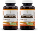Secretos del muelle amarillo de la tribu 120 capsules(2 pcs.), 1000 mg, muelle amarillo (crispo de rixo) raíz seca (2x120 cápsulas)