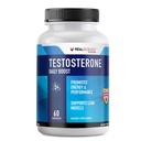 Boost Daily Booster Free Testosterone para Hombre - Suplemento más fuerte para el crecimiento muscular, culturismo & energía con 9 potentes ingredientes - 60 cápsulas