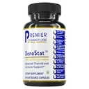 Premier Research Labs XenoStat - Función tiroidea &amp; Soporte hormonal - con Clorella, Hisop Herb, Milk Thistle & Reishi Mushroom - Kosher - Vegan - 90 Plant-Source Capsules