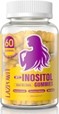 Inositol Gummies with Myo-Inositol " D-Chiro Inositol,Vitamin D3,Magnesium Glycinate cosecha Zinc - Ideal 40:1 ratio - 30 Day Supply-99