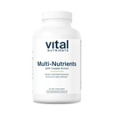 Nutrientes Vitales Multi-Nutrients 4 ← Citrate/Malate Fórmula (con Cobre e Hierro) ← Multi Vitamina/Fórmula Mineral con Antioxidantes Potente ← Forma Biodisponible ← No GMO TEN 180 Cápsulas
