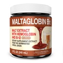 Maltaglobina Vitamina B12 Suplemento dietético, Apoyo a la Hemoglobina, vitaminas B12 para la energía, 8 fl oz, 1-Pack