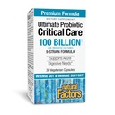 Factores naturales Ultimate Probiotic Critical Care, soporta la restauración intestinal, 9 Strains, 100 Billion CFU