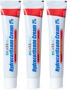 CareAll Hydrocortisone 1%, 1oz Tube (Pack of 3), Crema Anti-Itch de máxima fuerza, Alivio de picazón y enrojecimiento de Bug Bites, Eczema, Psoriasis, Poison Ivy, Oak y Sumac