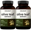 2 Pack Olive Leaf Extracto 30000mg, 480 Capsules Total tención 40% Active Oleuropein, 50:1 Herbal Equivalent – Rich in Polyphenol & Flavonoid Antioxidants for Immune & Heart Health – Non-GMO