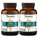 Himalaya Orgánica de Licorice, 120 Day Supply - Suplemento Digestivo de Salud para el estómago, Bloating ocasional y Heartburn - USDA Orgánica, Vegana, No GMO, No Gluten Free, 60 Caplets, 2 Pack