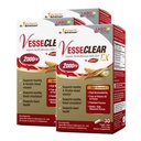 LABO Nutrición VesseCLEAR EX: Nattokinase NSK-SD+Elastin F for Clean &amp; Flexible Blood Vessel. La dosis funcional más estudiada de Japón, resistente a los ácidos y retrasados cápsulas de liberación, 90 condes