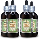 Queen of The Meadow (Eupatorium Purpureum) Glycerite, Organic Dried Herb Alcohol-Free Liquid Extract (Marca: HerbalTerra, Proudly Made in USA) 4x4 fl.oz (4x120 ml)