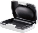 Caja de almacenamiento duro con batería para ayudas de oído BTE CIC ITC portable