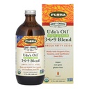 Flora - Udo's Choice High-Lignan 369 Omega Oil Blend, Udo's Oil Balanced 2:1 ratio of Omega Fatty Acids, Made with Organic Flax, Sesame & Sunflower Seed Oils, 17-oz. Botella de vidrio