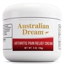 Artritis del sueño australiano Crema de alivio del dolor - calmante " no irritante - potente artritis tópica alivio del dolor - bueno para dolores musculares o articulaciones - 4 oz Jar