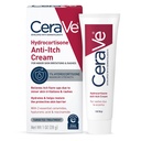 CeraVe 1% Crema de Hidrocortisona Anti-Itch, Alivio libre de fragancia para Eczema-Prone &amp; Dry Skin, 1 onza