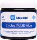 Círculos Plus Aloe Hydrogel Pads ANTE Instant Cooling and Soothing Relief for Nursing Pain, Blisters, Bug Bites, Minor Burns and Chafing TEN 48ct Circular Pads