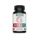 Zhou Methyl B12 - Metil B-12 Suplemento para Mujeres &amp; Hombres, Vitamina B12 5000 mcg, Vegan Friendly, Cellular Energy and Nerve Function Support, Methylcobalamin - 60 Micro Lozenges