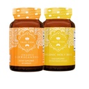 Verdadera Veda Mood Bundle USDA Orgánica ← Multi-Award-Winning  durable Orgánica Ashwagandha KSM-66® viv Orgánica Basil con vitamina B6