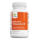 Terry Naturalmente BioActive Vitamina B - Ayuda Heart Health with Bioactive B Vitamins - Suplemento con Folate &amp; Calcio - B Complex Vitamin to Aid Nervous System Función - 60 cápsulas