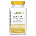 Vía de la Naturaleza Vitamina C con Bioflavonoides, Soporte Inmunitario*, Vitamina C de alta potencia por servicio de 2 cápsulas, promueve el colágeno*, 1.000 mg por 2 cápsulas, 250 cápsulas (paquete mayo Vary)