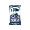 Barras de Proteína Funcional Superfood Laird, Bar Proteína Proteína pero Mejor con Ingredientes Reales, Mushrooms Funcionales 10g Proteína de base vegetal, 6g Fibra, Manteca de girasol de arándanos, 10 Conde (Pack of 1)