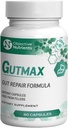 Gutmax Gut Repair Formula con Lactoferrin y Butyrate, Enteric Capsules, No Fillers o Agentes de Flujo, 60 Conde