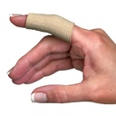 Flents Finger Sleeves, Pain Relief for Arthritis, Inflammation, Cracking, Blisters, Tendonitis " Athletic Stress, Plastic Wrap for Support " Compression, Tamaño surtido, 12 Condes