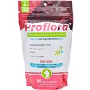 Probióticos para perros-completo Gut Health & Immune Support. Fácil de usar Probióticos Digestivos Multi-Strain. Transiciones de dieta más fácil, piel más saludable " ayuda a tratar la diarrea. 60 Chews suaves