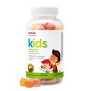 GNC Miles Kids DHA Gummies, Kids Ages 2-12, Omega-3s, Eye and Brain Function &amp; Development, Vitamina A &amp; D, Teeth &amp; Bones saludables, Gluten Free, Sin sabores artificiales, Raspberry Lemon, 120 Gummies