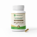 MigReLax - Doctor Formulado Suplementos Migraine Relief - Sleep & Relax Support with Valerian, Lemon Balm, Passion Flower, Hops - Suplemento Migraine para Hombres - Migraine Headache Support