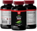 Mejores Naturales Anti-Pelo Gris - Anti-Pelo Gris para Hombres y Mujeres - Regresar su estilo - Stops Grey Hair Change - catalase para el cabello gris - Suplemento de pelo anti-gris - Hair Support Vitaminas 1Bot 60Caps