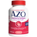 AZO suplemento de arándano, elaborado con aceite de arándano concentrado completo para ayudar a limpiar y proteger el rastro urinario*, píldoras de arándano sin azúcar, no GMO, 100 Softgels