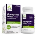 Terry Naturalmente Menopause Relief Plus - Suplemento sintoma de la menopausia - Suplemento de Ayuda Contra la Cansancio ocasional &amp; Suecos nocturnos - Suplemento con Rhodiola &amp; Black Cohosh - 60 cápsulas