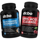 DR. BO Glucosamine Chondroitin Turmeric MSM - Uric Acid Cleanse Support Suplemento