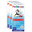 Pedia-Lax Liquid Stool Softener for Kids, Ages 2-11, Berry Flavor, 4 Fl Oz (Pack of 3) El embalaje puede variar