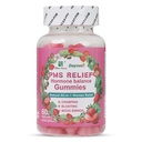PMS Alivio de la Hormona Balance Gummies, Menstrual Cramp Relief & Menopausal Support, 60 Conde