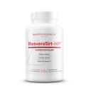 Biotics Research ResveraSirt HP Formulado por el Dr. Mark Houston, Trans Resveratrol, Quercetin, Incrementar la actividad de Sirtuin, Cardiovascular Support, Heart Power, Vascular Support, 120 Capsules