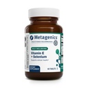 Metagenics E-400 Selenium Suplemento - Vitamina E " Selenium Antioxidant Fórmula con Calcio " Phosphorus - Apoyo Immune, Skin, Eye " Cellular Health* - Sin gluten, Vegetariano - 60 Tablets
