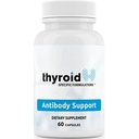 Soporte para Anticuerpos - Asistencia para Anticuerpos Tiroides Combina Semillas Cumina Negras Nigella, Selenium e Inositol para Ayudar Anticuerpos Tiroideos Inferiores y Celulares Tiroideos