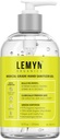 Medical‐Grade Hand Sanitizer Gel – 97 % Organic TENED 70 % USP Ethyl Alcohol tóxico Moisturizing Aloe + Hyaluronic Acid TEN Freshly Made in USA TEN 12oz Botella con bomba