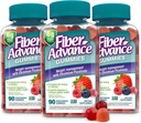 Fiber Advance Weight Management Gummies ← 100% Fibra basada en plantas para el bienestar digestivo y la salud de Gut ← Chromium Picolinate for Weight Management Support (3-Pack)