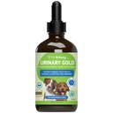 Pet Wellbeing Urinary Gold for Dogs - Vet-Formulated Multi-Herb Urinary Tract Support - Vedder Health &amp; Urinary System Wellness - Holistic Dog Supplement - Liquid Formula 4 oz (118 ml)