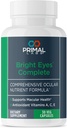 Primal Health Bright Eyes Complete - Ocular &amp; Macular Health - Clear Vision - Lutein & Zeaxanthin Formula - Healthy Eyesight - Relieves Eye Strain from Blue Light - Suplemento dietético - 30 cápsulas