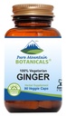 Pure Mountain Botanicals Ginger Capsules - Kosher Vegan con 1000 mg de suplemento de jengibre orgánico