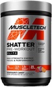 Pre Workout Powder MuscleTech Shatter Pre-Workout PreWorkout Powder para Hombres PreWorkout Energy Powder Drink Mix Sports Nutrition Productos Pre-Workout Rainbow Fruit Candy (20 Servings)